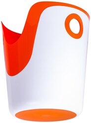 Fixsen Корзина-трансформер Wendy 2 в 1 38,9х35,6х32,6 см белый/оранжевый