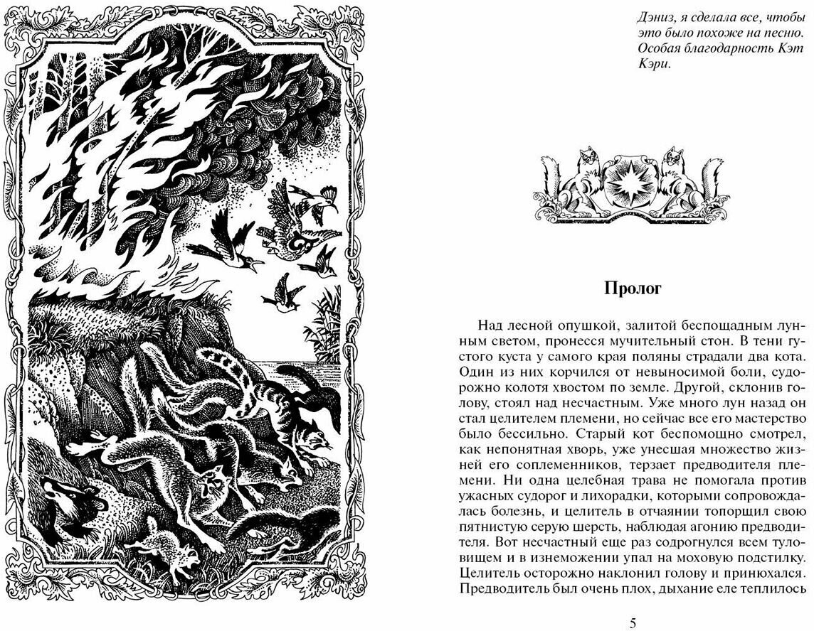 Книга Бушующая стихия (Коты - воители) - фото №2