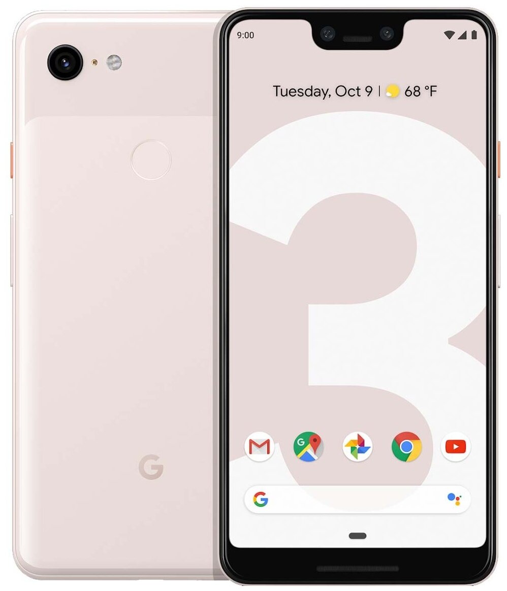 Смартфон Google Pixel 3 XL 4/64 ГБ, Not Pink