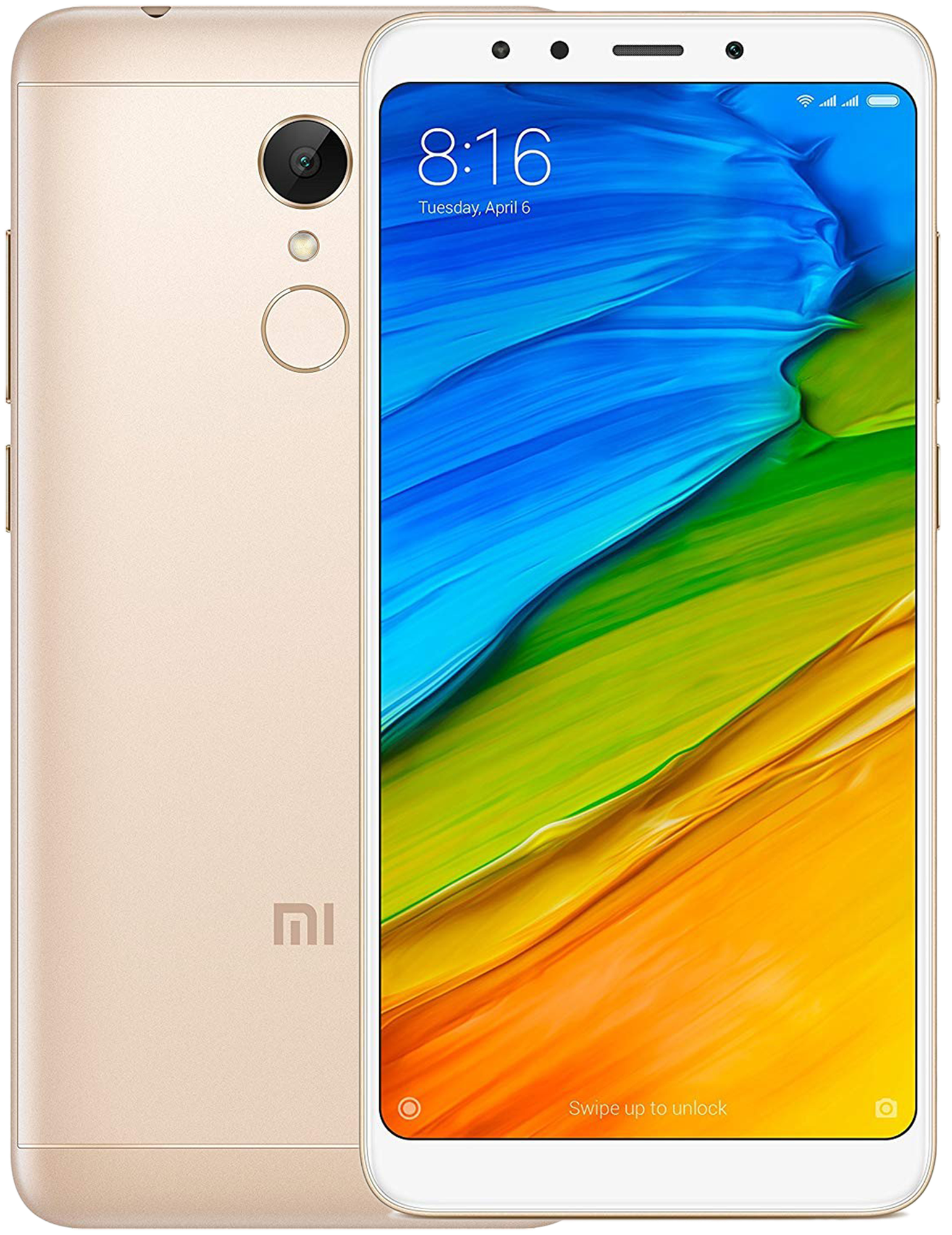 Смартфон Xiaomi Redmi 5 2/16 ГБ, Dual nano SIM, золотистый