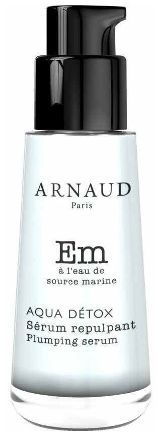 Arnaud Em Aqua Detox plumping serum Сыворотка наполняющая с водой морских источников для лица, 30 мл