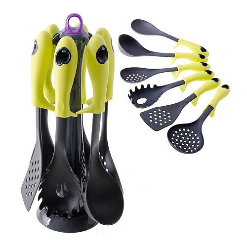 фото Mayer&boch кухонный набор 6 пр + подставка 29526 mayer&boch mayer & boch