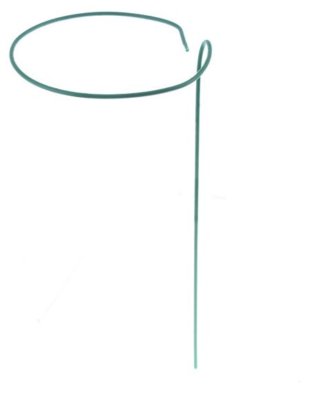Кустодержатель для клубники, d = 20 см, h = 25 см, ножка d = 0.3 см, металл, зелёный, Greengo