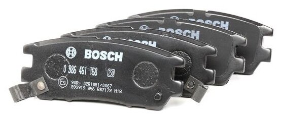 Дисковые тормозные колодки задние BOSCH 0986461768 для Mitsubishi Pajero Mitsubishi Montero Mitsubishi L400 Mitsubishi Space Gear (4 шт.)