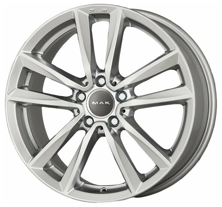 Литые колесные диски MAK BREMEN Silver 7.5x18 5x112 ET44 D66.6 Silver (F7580BXSI44WS4X)