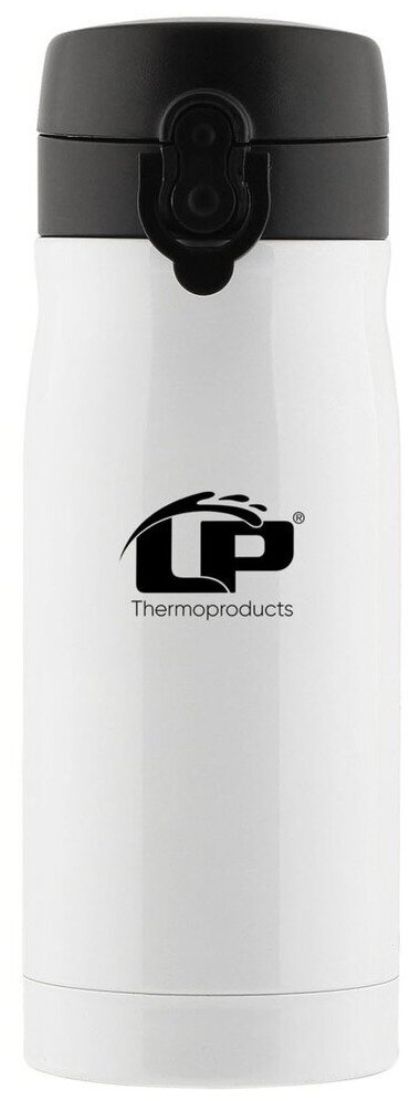 Термокружка LP THERMOPRODUCTS ACTIVE 0,35L, белый, из нерж. стали
