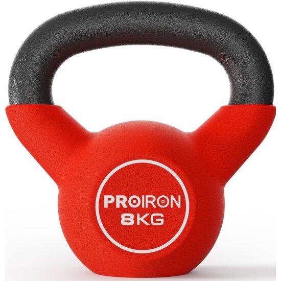 Гиря Proiron неопреновая 8кг, ГИ1080НЕО