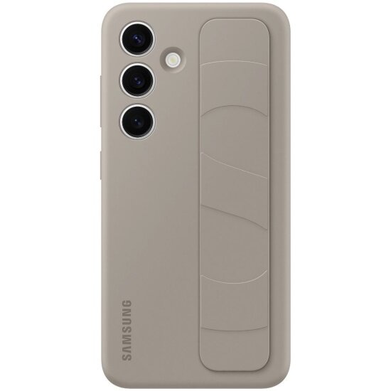 Чехол Samsung для Galaxy S24, Standing Grip Case, коричневый (EF-GS921CUEGRU)