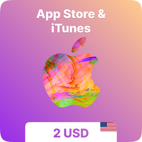 Подарочная карта App Store & iTunes 2 USD