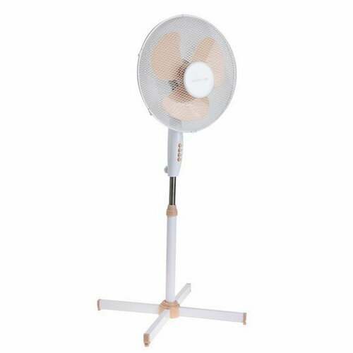 Вентилятор GL 8106 напольный 60 Вт 3 скорости бело-бежевый 455600₽