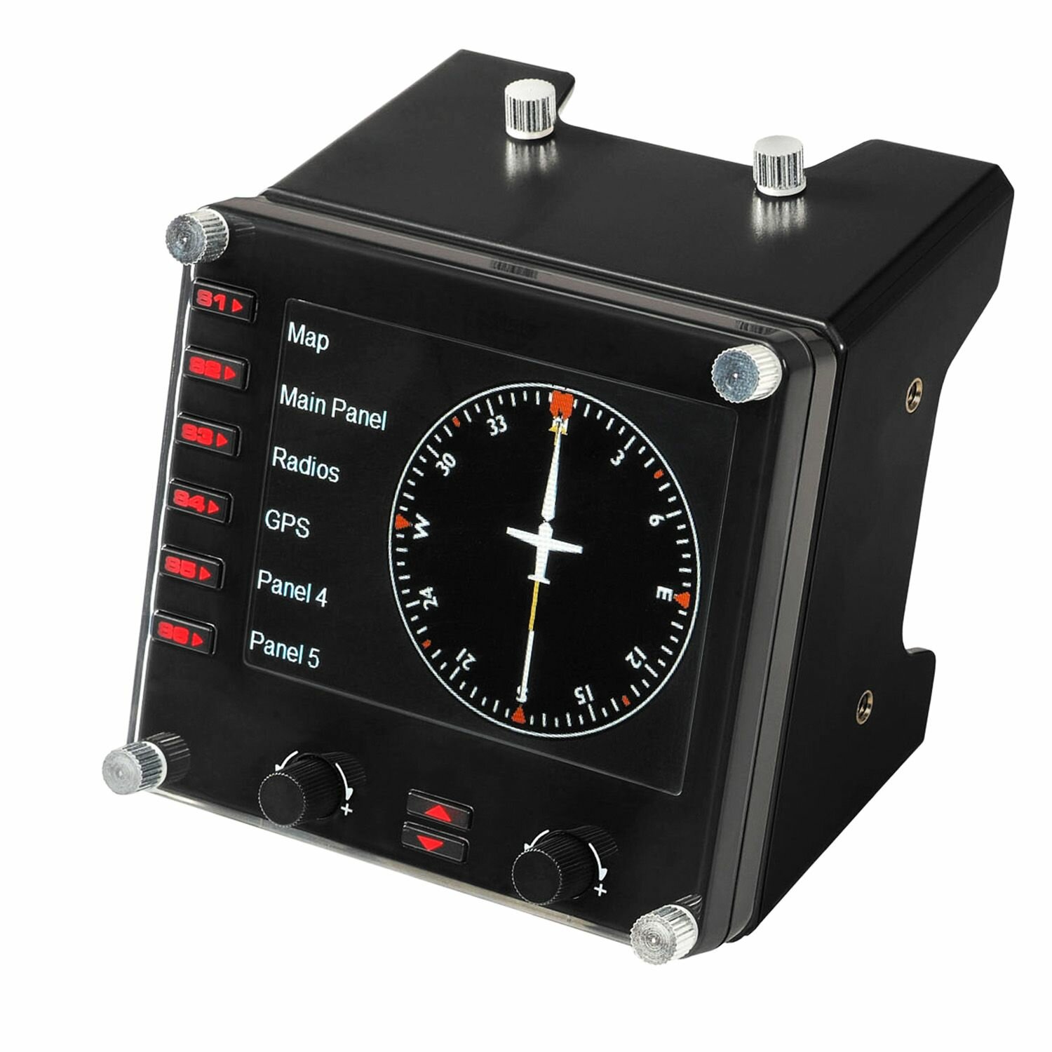 Панель радиоприборов проводной Logitech G Saitek Pro Flight Instrument Panel