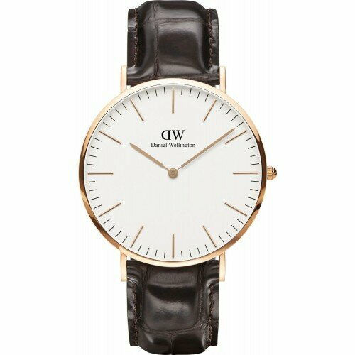 Наручные часы Daniel Wellington, коричневый фрязин с сиюминутности