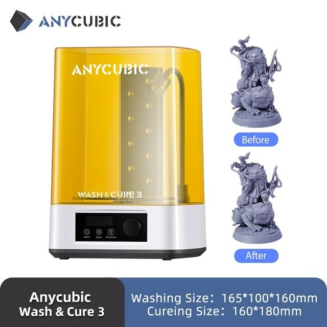 Anycubic Wash & Cure 3 (New 2024 version)