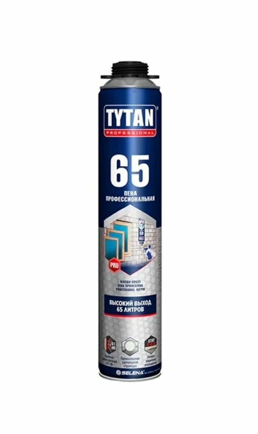 Пена профессиональная Tytan Professional 65 летняя 750 мл. выход 65 л.