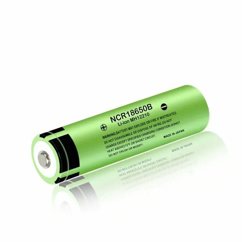 Аккумулятор Li-Ion 18650 LiitoKala 18650B 3400mAh без защиты выпуклая головка аккумулятор liitokala 18650 li ion 3 7в 3400mah выпуклый на плюсе незащищенный ncr18650b 3 шт