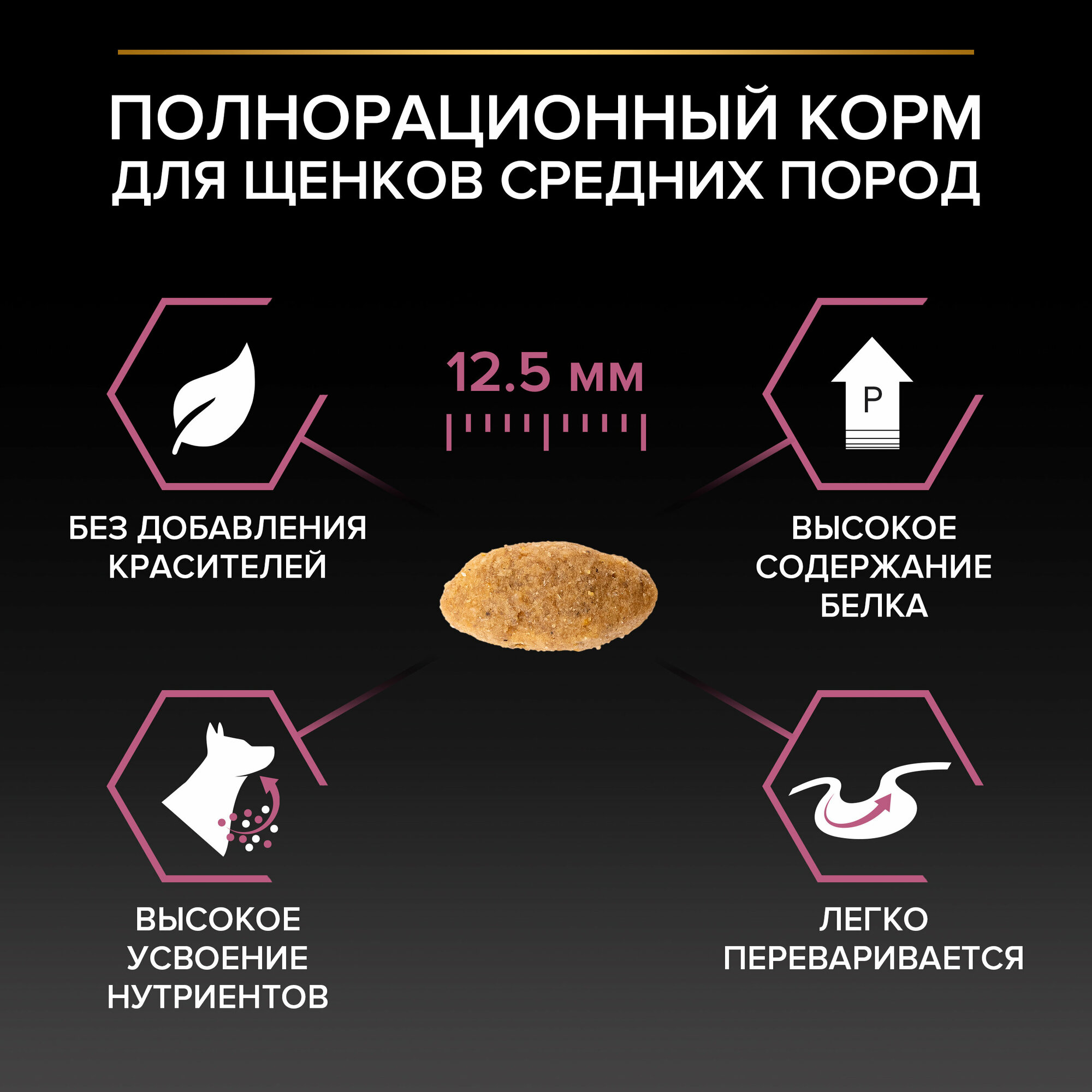 Сухой корм ProPlan для щенков средних пород с чувствительной кожей, лосось и рис, 18кг Purina ProPlan - фото №18