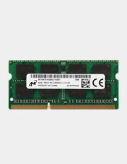 Оперативная память SO-DIMM DDR3 4GB, 1600МГц (PC12800) Micron MT16KTF1G64AZ-1G6E1, 1.35В