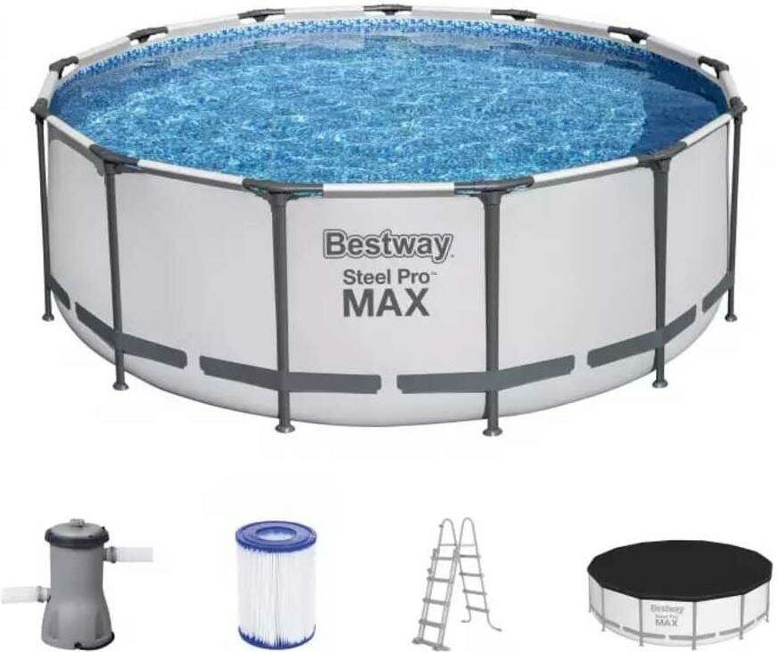 Бассейн Bestway Steel Pro Max 5618W BW, 396х122 см