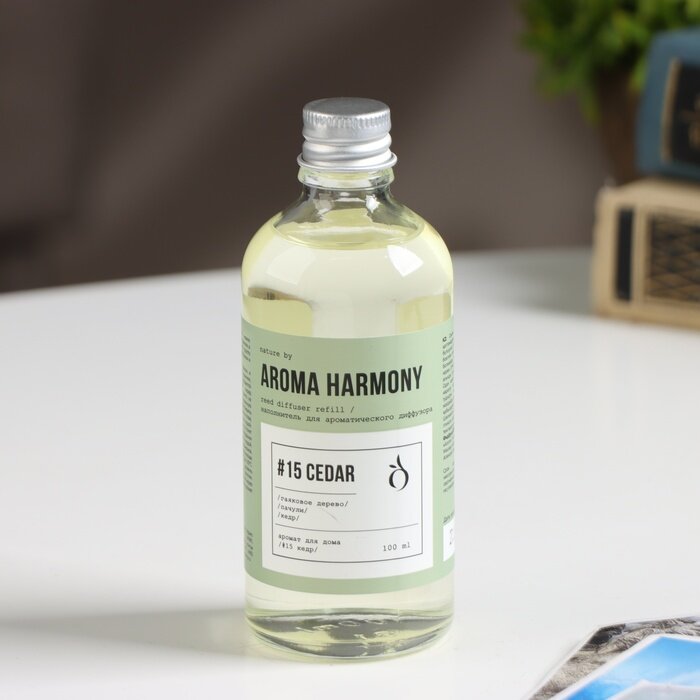 Наполнитель для диффузора Aroma Harmony Nature Cedar 100 мл - фото №1