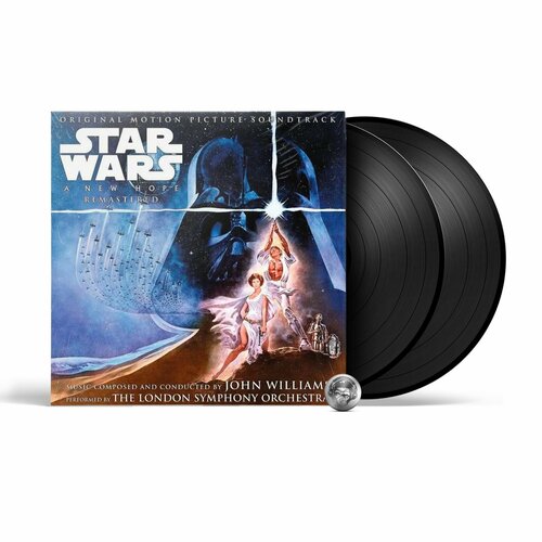 John Williams & The London Symphony Orchestra - Star Wars: A New Hope (Motion Picture Soundtrack) (Remastered) (2LP, Remastered), Виниловая пластинка