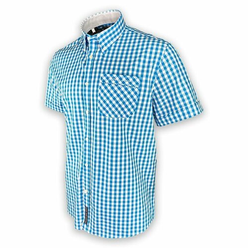 Рубашка , размер XL, голубой