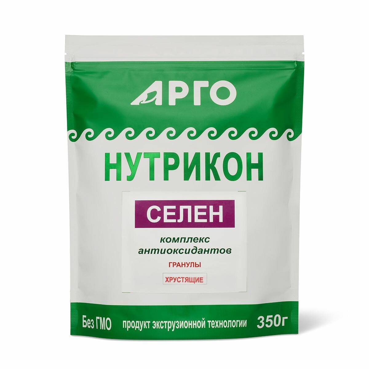 Клетчатка Нутрикон Селен, комплекс антиоксидантов, хрустящие гранулы, 350 г