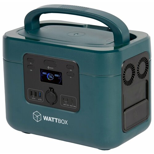 Портативная электростанция/автономный источник питания WATTBOX K5 Green