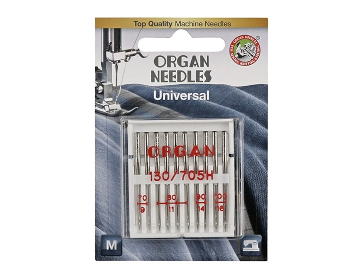 Иглы Organ универсальные 10/70-100