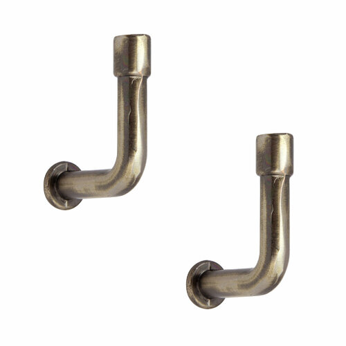 HX455 Крючок-держатель для подхватов h-40мм металл 1 бронза 480₽