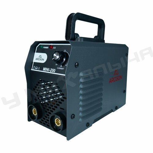 Сварочный аппарат инверторный ARCGON MINI-200A MAX ток 20-200А антизалипание быстрый старт дисплей 3590₽
