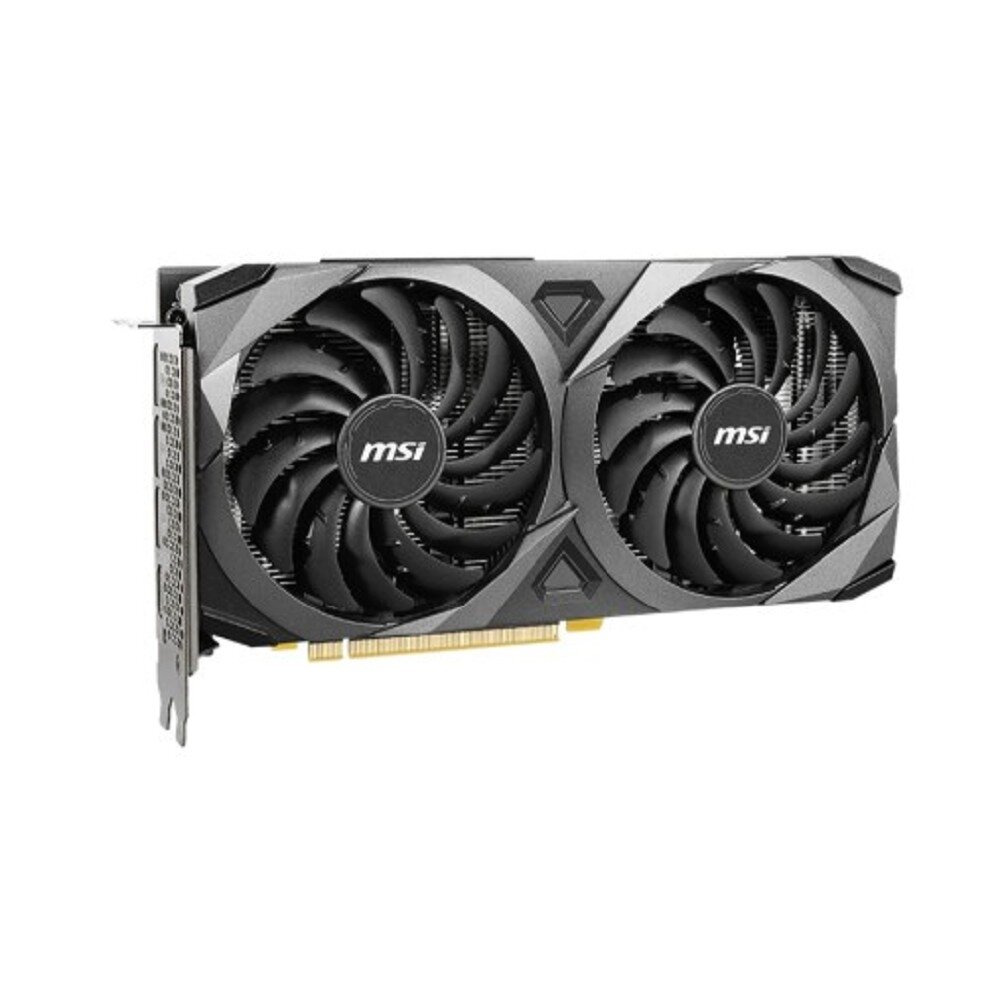 MicroStar Видеокарта Видеокарта MSI PCI-E nVidia GeForce RTX 3050 8Gb (128bit/GDDR6/1xHDMI/DP/DVI/RTL) (RTX 3050 VENTUS 2X XS 8G OC)