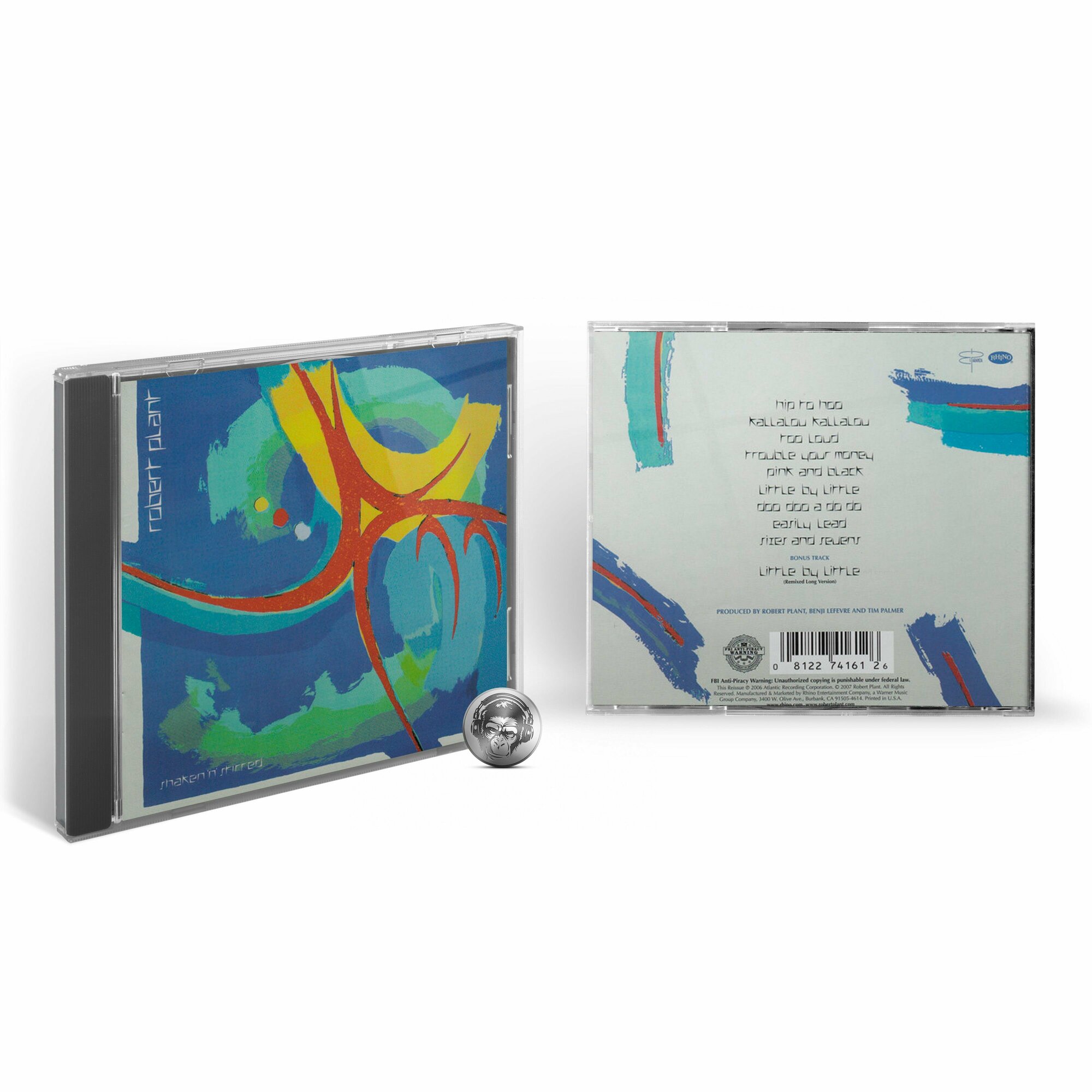 Robert Plant Shaken 'N' Stirred CD Медиа - фото №3