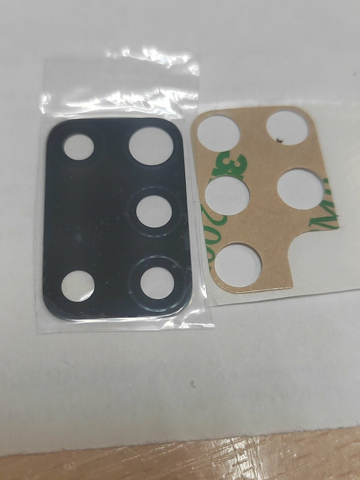 Стекло камеры для samsung a21s (a217f) черное