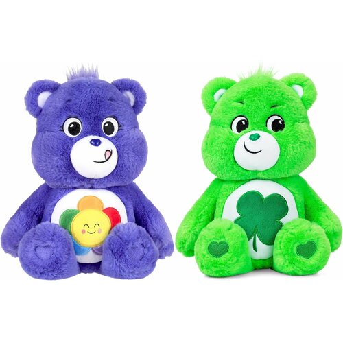 Набор плюшевых медведей Care Bears Harmony и Good Luck, 35 см