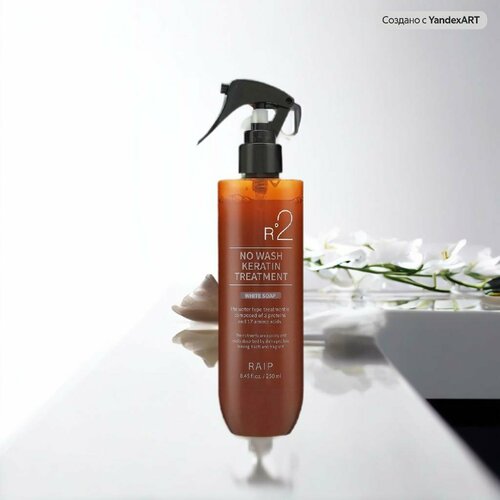 Несмываемый спрей для волос с кератином Paip R2 No-Wash Keratin Treatment White Soap 250 мл 1084₽