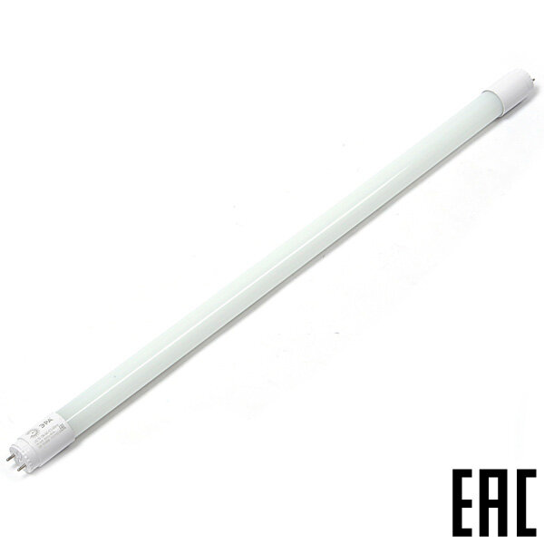 Лампа 10Вт Б0050597/Б0032999 LED T8-10W-840-G13 DE 600мм 230В 800Лм 4000К светодиод х/б свет ЭРА (4 шт. в комплекте)