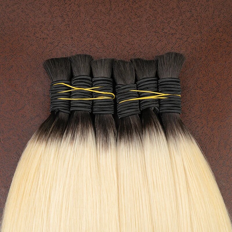 Натуральные пряди для наращивания Max Hair 613, 1B613 Color, 26inches 65cm, Натуральные волосы, 100g, > = 30%