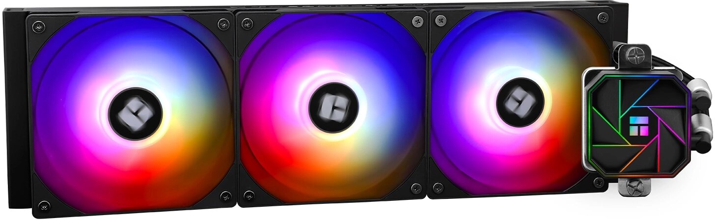 Система водяного охлаждения Thermalright Aqua Elite 360 V3 ARGB Soc-AM5/AM4/1151/1200/2066/1700 черный 4-pin 25.6dB Al