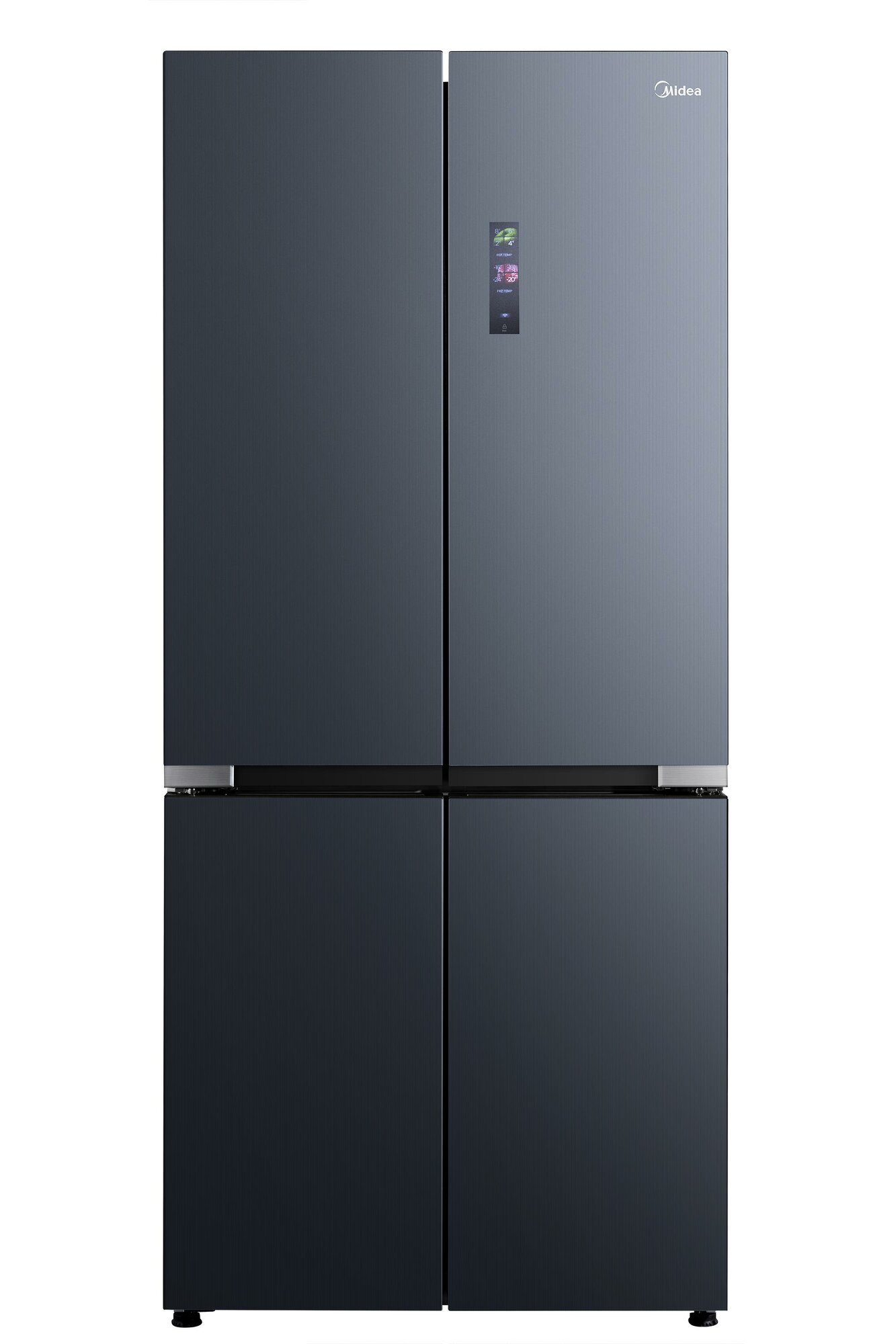 Холодильник MIDEA MDRM706BIE70 графитово-серый, многодверный, PERFECT-IN, с возможностью встраивания