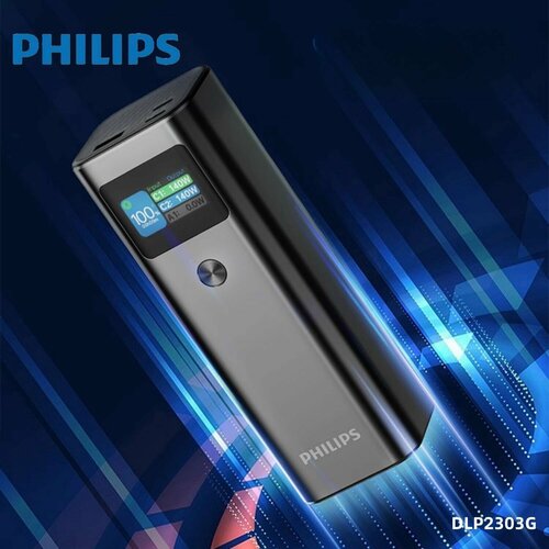 Philips Power Bank DLP2303G 27000 мАч черный 1511600₽