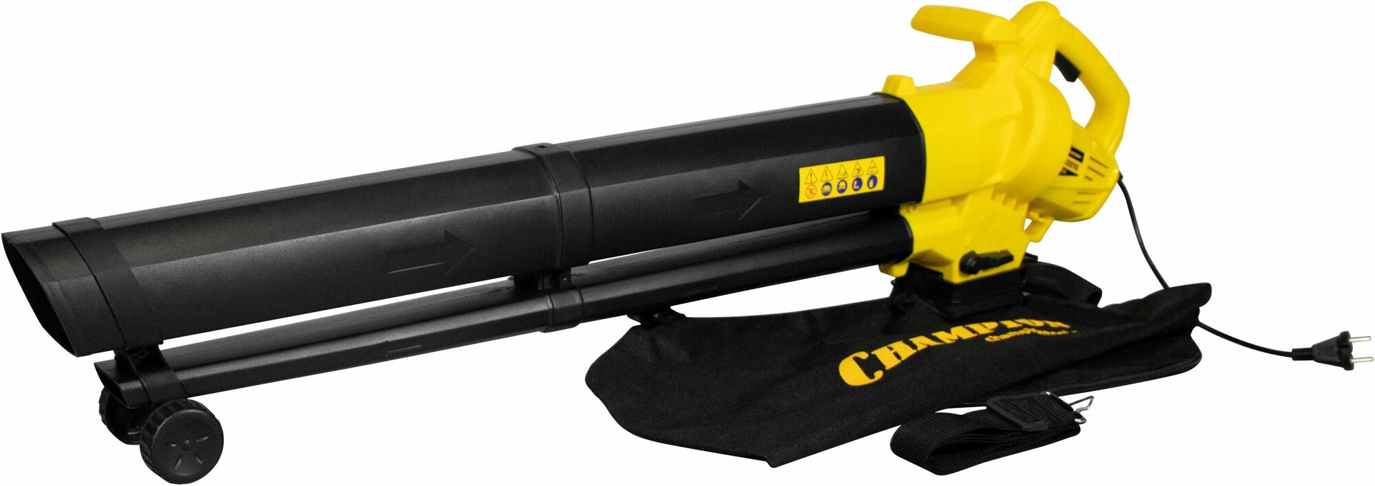 Воздуходувка-пылесос Champion EB3510 желтый/черный