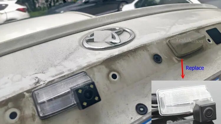 Кронштейн автомобильной камеры подходит для Toyota Corolla Verso 2004 2005 2006 2007 2008 2009, автомобильная камера заднего вида «сделай сам» — фото 1