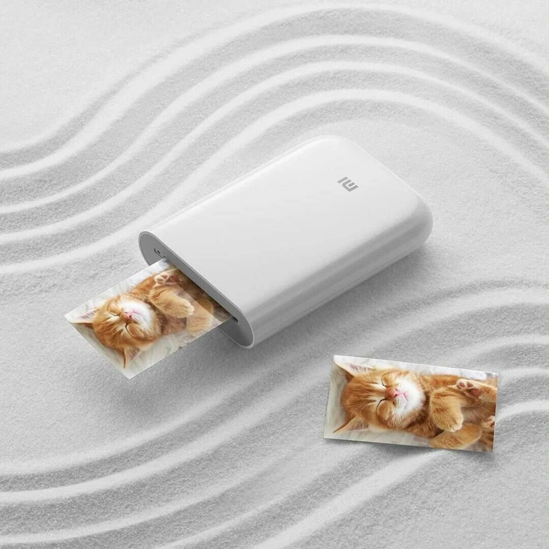 Фотопринтер Xiaomi Mi Portable TEJ4018, термопечать, 50х76 мм