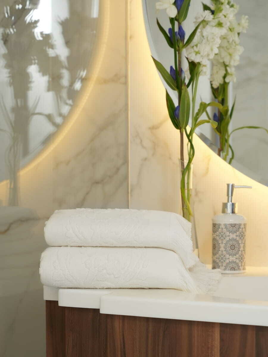 Полотенце Arya Home Полотенце Arya Home "Isabel Soft", пляжное, 100x150, махровая ткань (8680943041005)