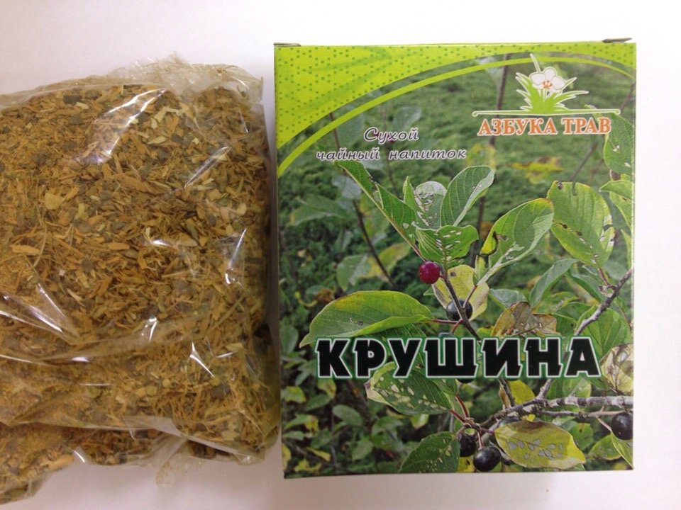 Картинки Крушина слабительная, кора 50 грамм (Азбука трав) (производство Алтай)