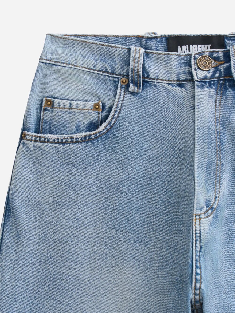 Джинсы трубы ARLIGENT SS'25, размер M, голубой — фото 1