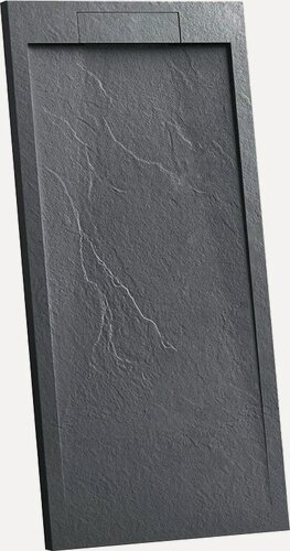 Изображение товара Поддон для душа Vincea VST-4SRL8012A из искусственного камня, 120x80 см, черный, прямоугольный, низкий, с антискользящим покрытием