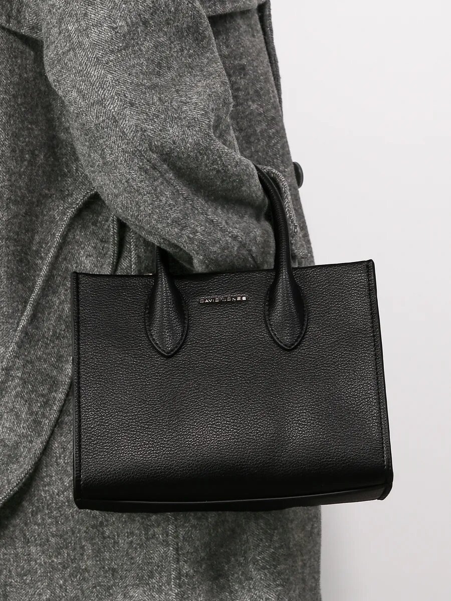 Сумка тоут DAVID JONES, черный — фото 1