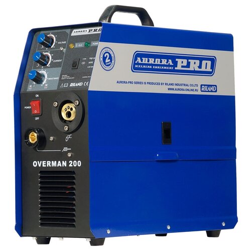 Сварочный аппарат инверторного типа Aurora OVERMAN 200, MIG/MAG аппарат сварочный aurora pro overman 165