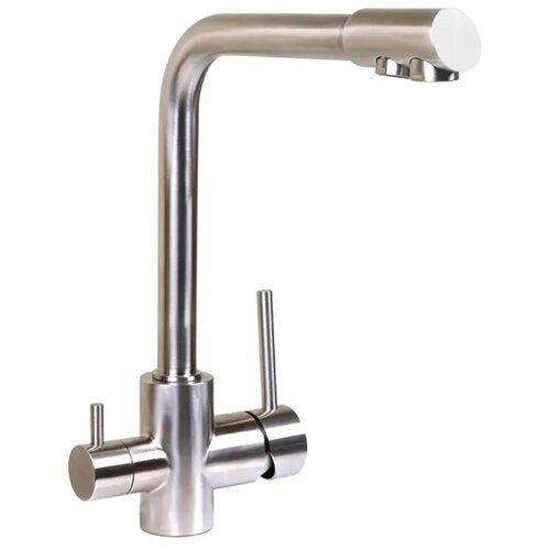 Смесители для кухни Oulin OL-8073, смеситель, нержавеющая сталь сатин